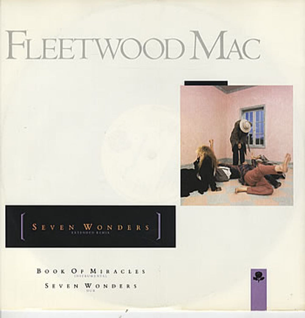 Fleetwood Mac Seven Wonders UK 12" vinyl single (12 inch record / Maxi-single) W8317T