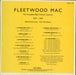 Fleetwood Mac The Complete Blue Horizon Sessions 1967-1969 UK Promo CD album (CDLP)