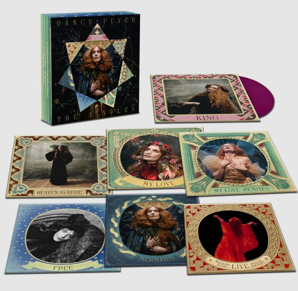 Florence + The Machine Dance Fever: The Singles - Coloured Vinyl 7" Box Set - Sealed UK 7" single box set 5826104