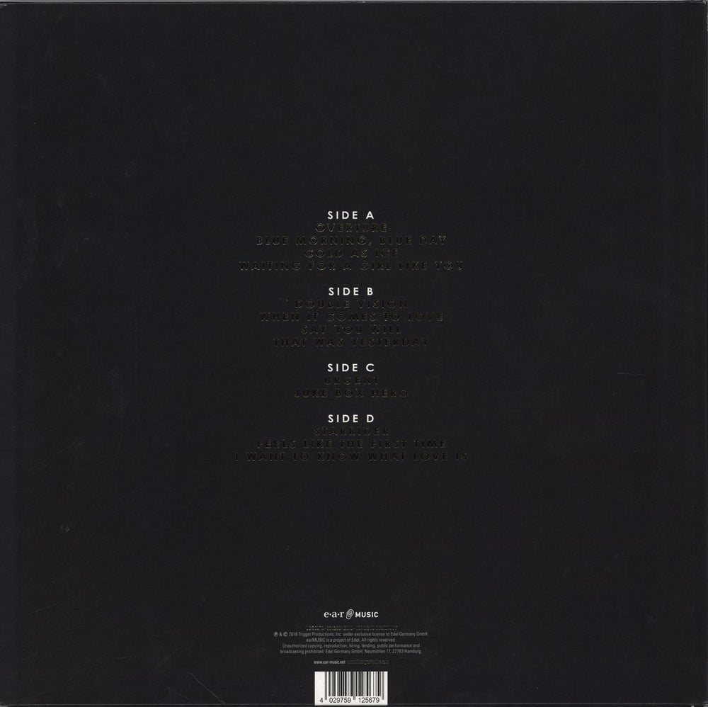 Foreigner Foreigner With The 21st Century Symphony Orchestra & Chorus + DVD German 2-LP vinyl record set (Double LP Album) 4029759125679