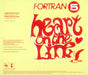 Fortran 5 Heart On The Line US Promo CD single (CD5 / 5") PRCD8451-2