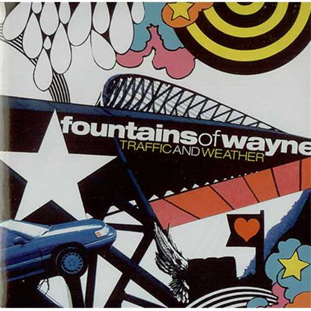 Fountains Of Wayne Traffic And Weather UK Promo CD-R acetate CD-R ACETATE