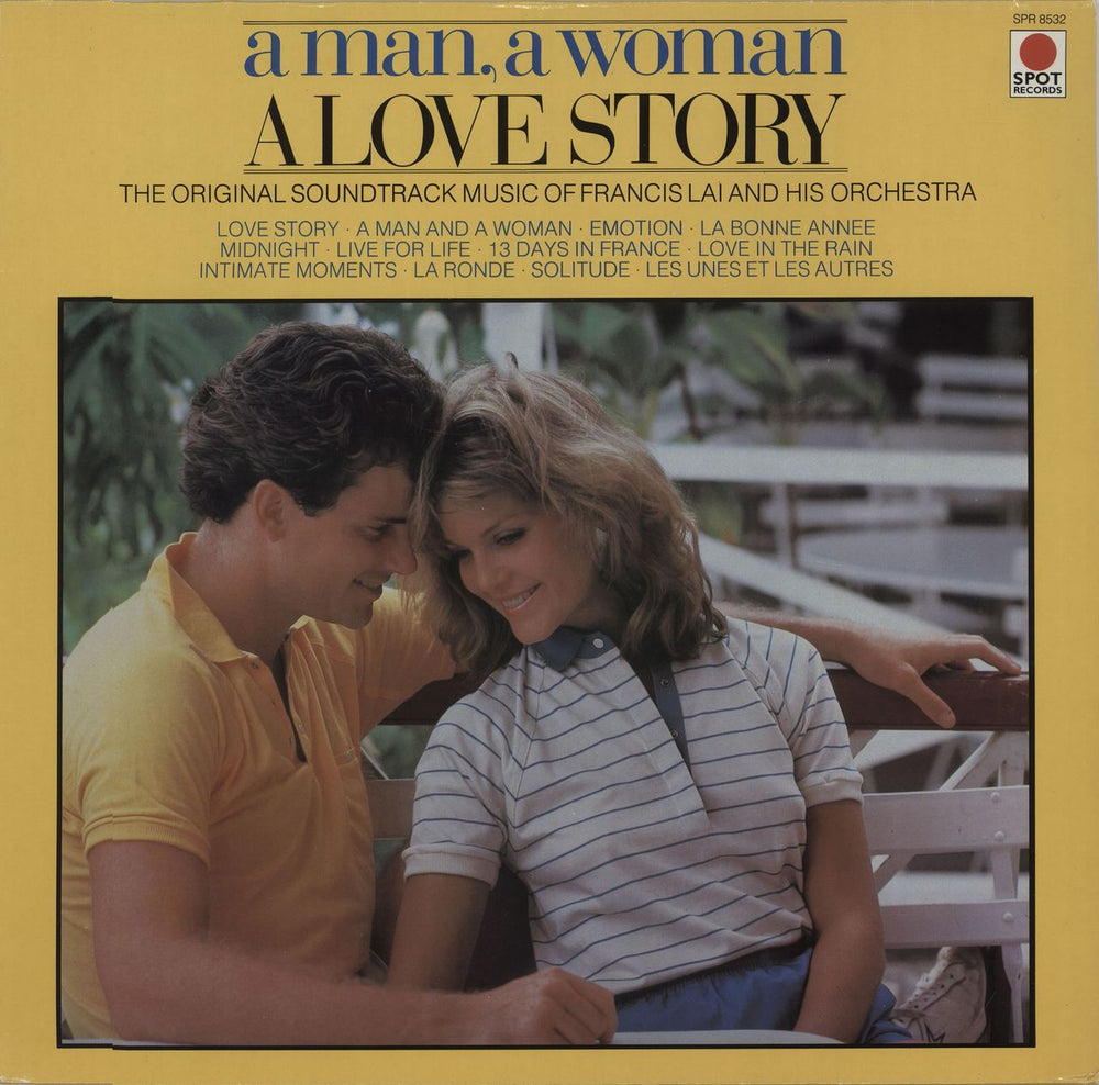 Francis Lai A Man And A Woman UK vinyl LP album (LP record) SPR8532