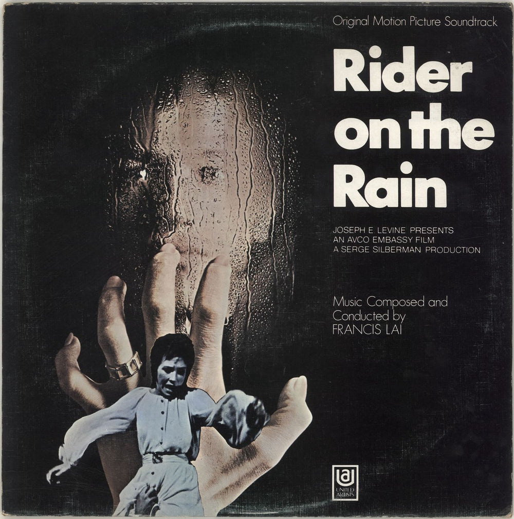 Francis Lai Rider On The Rain UK vinyl LP album (LP record) UAS29137