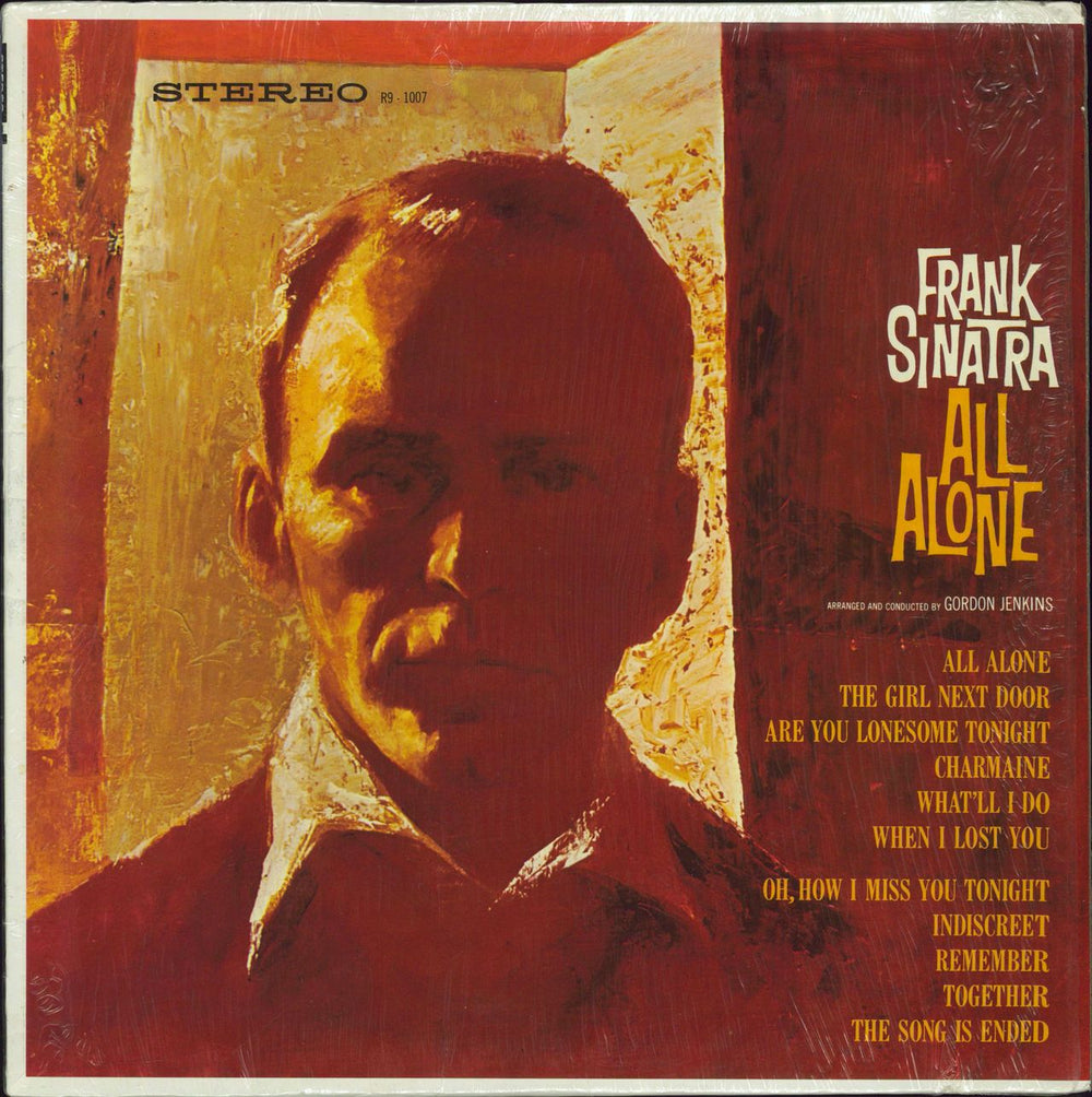 Frank Sinatra All Alone US vinyl LP album (LP record) R9-1007