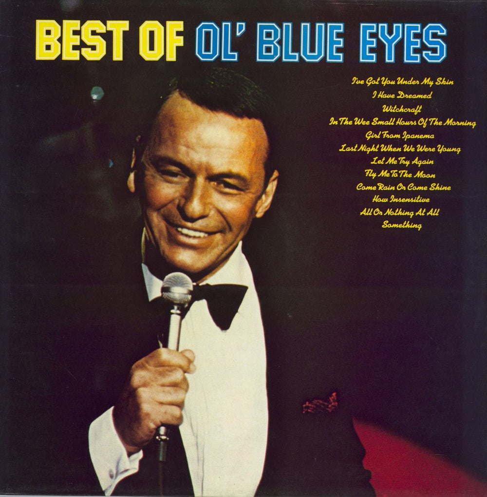 Frank Sinatra Best Of Ol' Blue Eyes UK vinyl LP album (LP record) K54042