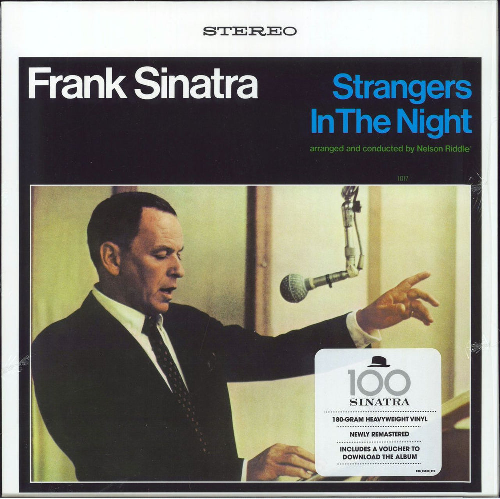 Frank Sinatra Strangers In The Night: Remastered - 180gm Vinyl + Shrink UK vinyl LP album (LP record) FS1017 / 602537861309