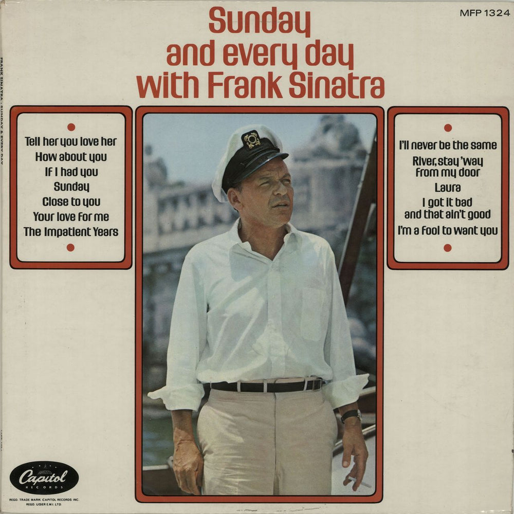 Frank Sinatra Sunday And Every Day - EX UK vinyl LP album (LP record) MFP1324