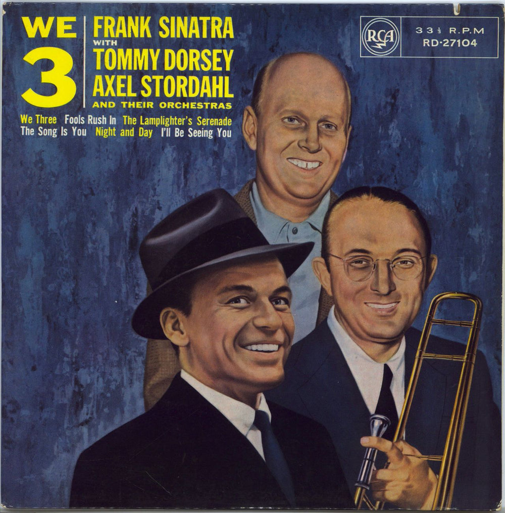 Frank Sinatra We 3 UK vinyl LP album (LP record) RD-27104