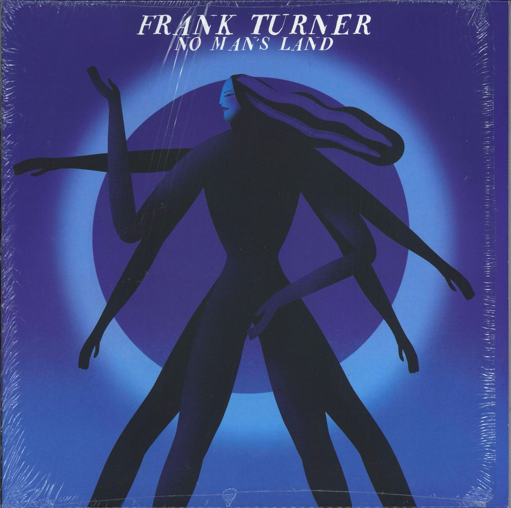 Frank Turner No Man's Land - Blue Vinyl UK vinyl LP album (LP record) 7783206