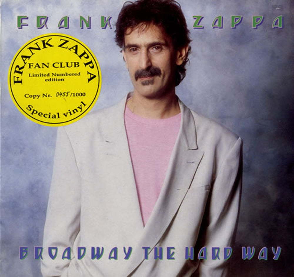 Frank Zappa Broadway The Hard Way - Purple Fan Club Edition Czech vinyl LP album (LP record) 210075-1311