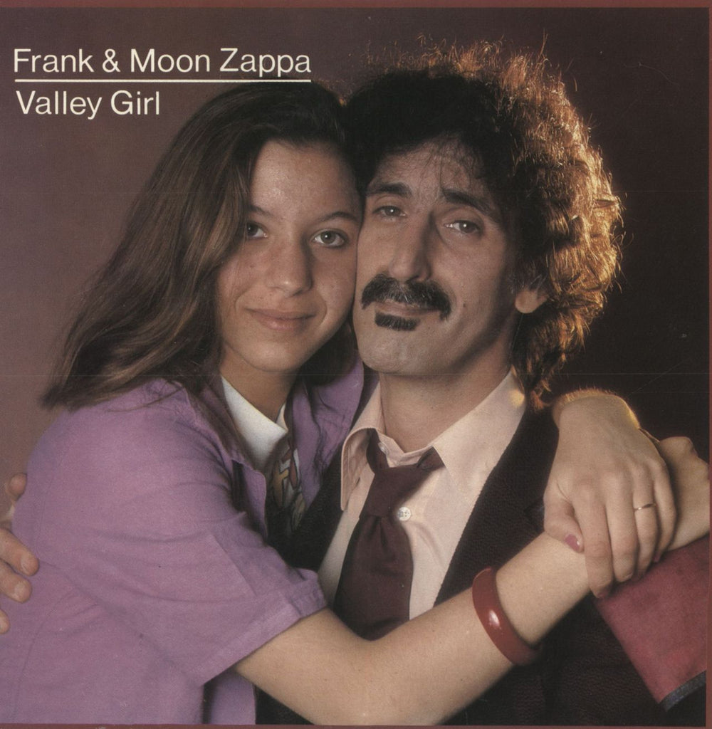 Frank Zappa Valley Girl Dutch 7" vinyl single (7 inch record / 45) A-2412