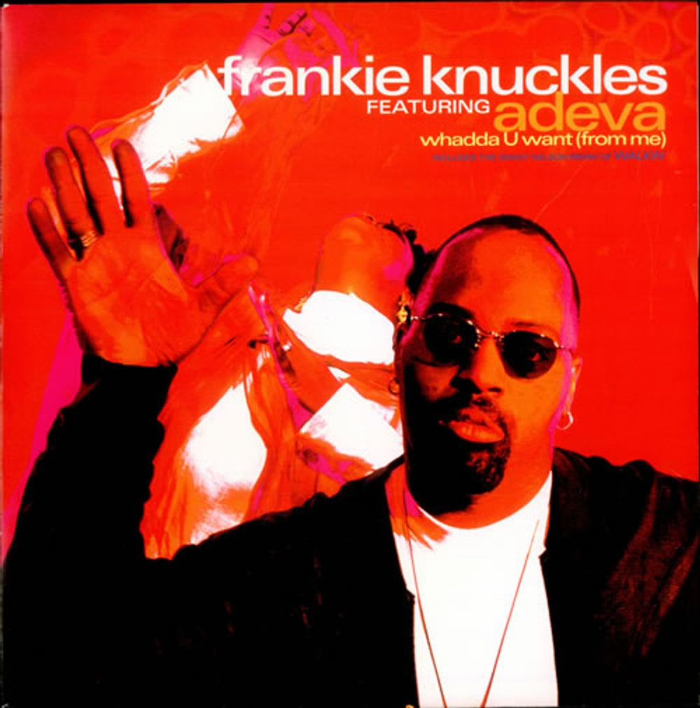 Frankie Knuckles Whadda U Want (From Me) US 12" vinyl single (12 inch record / Maxi-single) VUST98