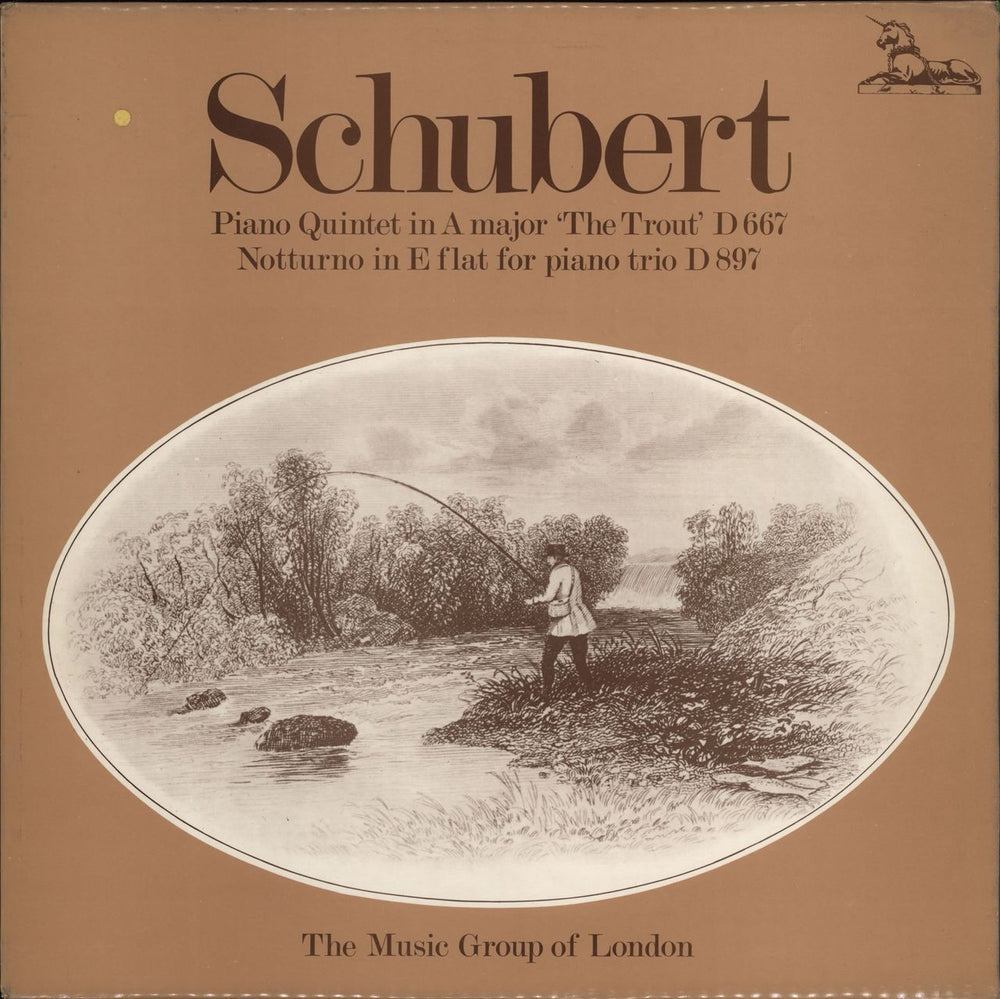 Franz Schubert Piano Quintet In A Major "The Trout" D667 / Notturno In E Flat For Piano Trio D897 UK vinyl LP album (LP record) RHS311