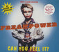 Freak Power Can You Feel It UK CD single (CD5 / 5") BRCD335