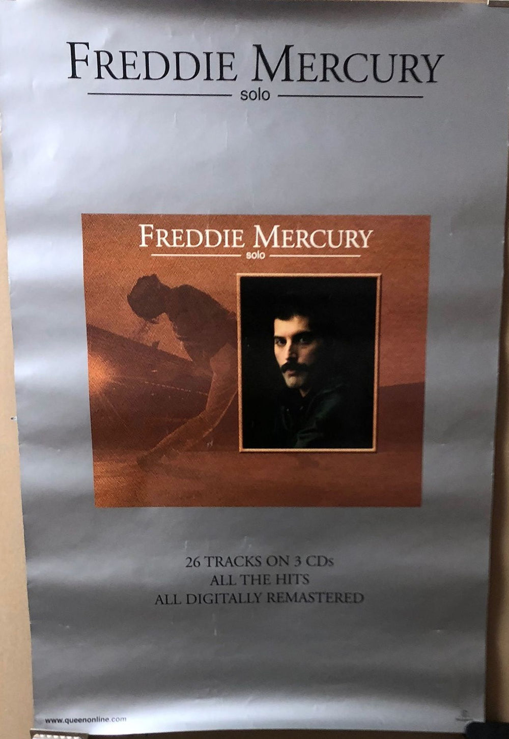 Freddie Mercury Solo - Double Sided UK poster MERPOSO723414