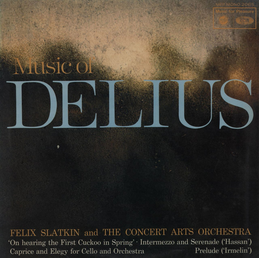 Frederick Delius Music Of Delius UK vinyl LP album (LP record) MFP2065