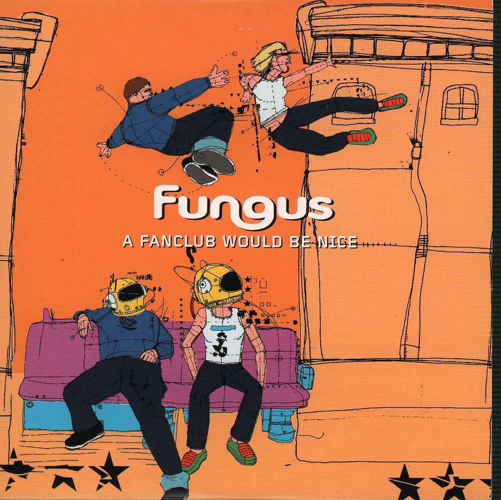 Fungus (90s) A Fanclub Would Be Nice UK Promo CD single (CD5 / 5") CDFOODDJ126