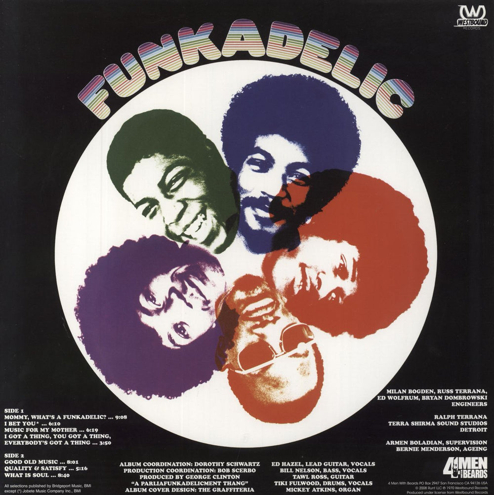 Funkadelic Funkadelic US vinyl LP album (LP record) 029667371018