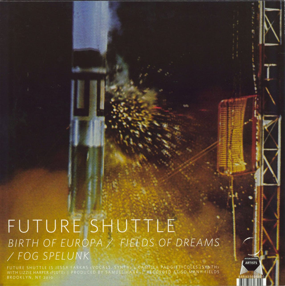 Future Shuttle Water's Edge US 12" vinyl single (12 inch record / Maxi-single) 655035698410