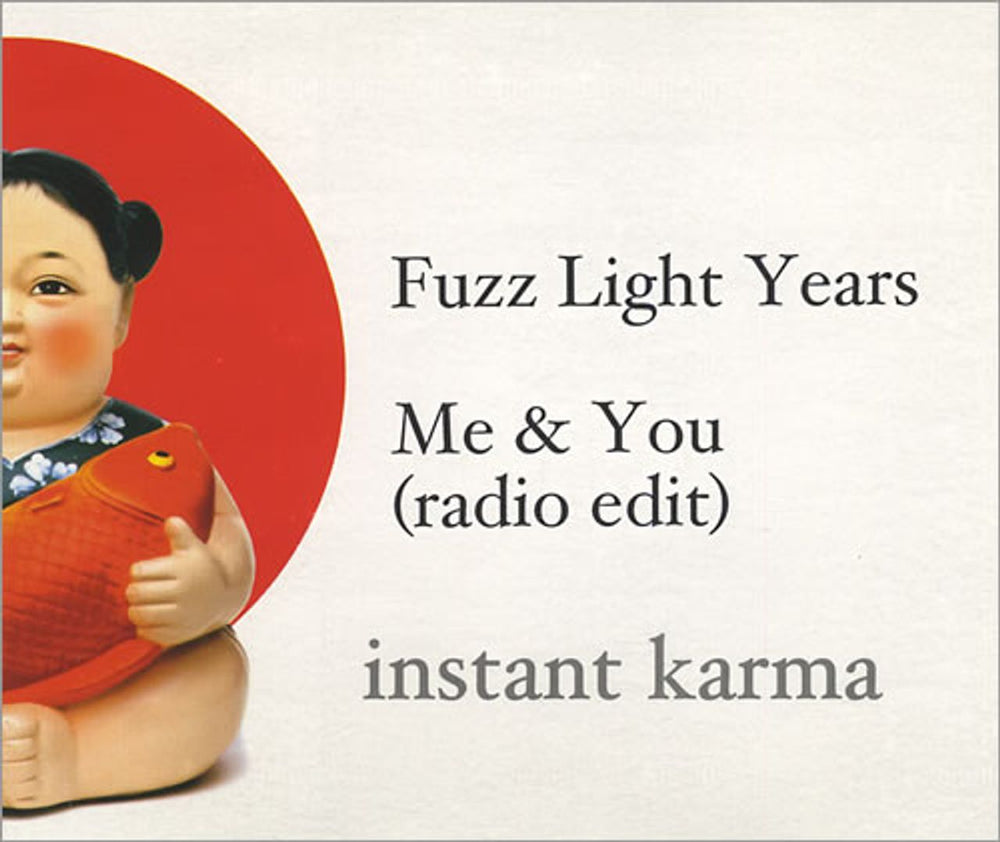 Fuzz Light Years Me & You (Radio Edit) UK Promo CD-R acetate CD-R ACETATE