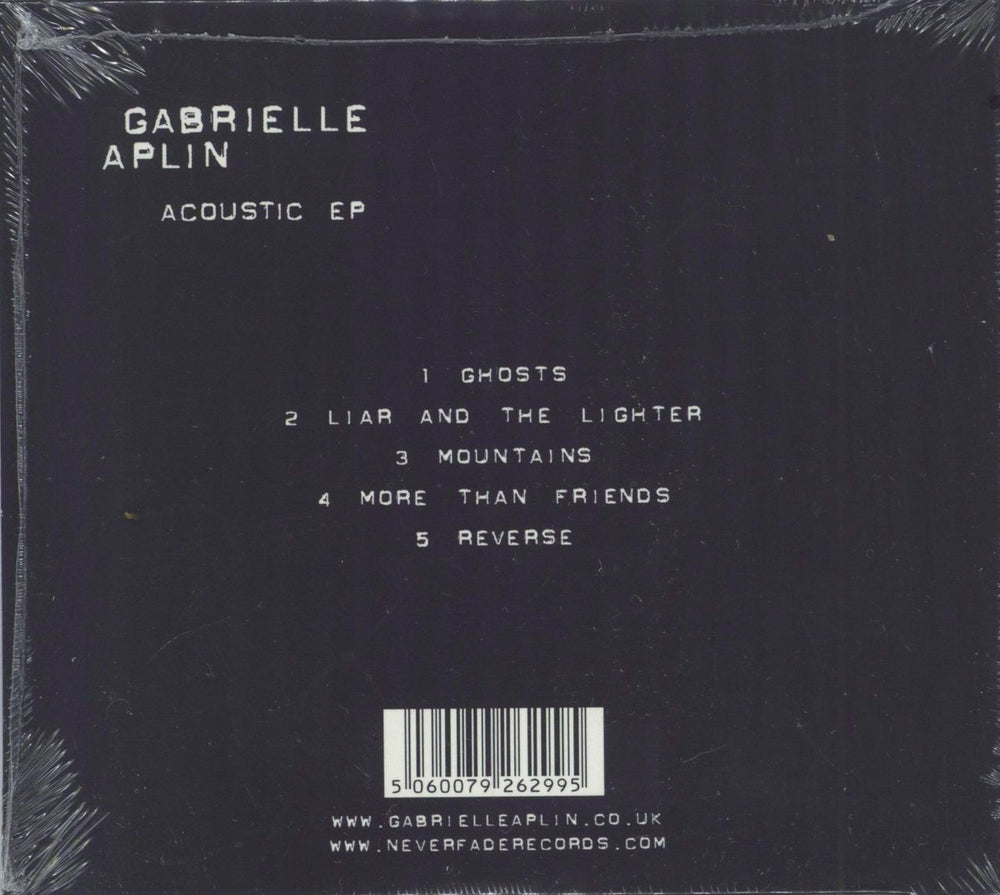 Gabrielle Aplin Acoustic EP - Sealed UK CD album (CDLP) GKFCDAC789732