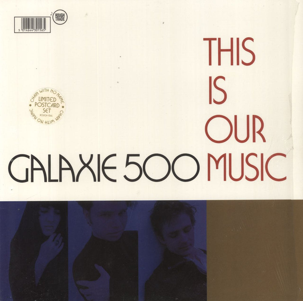 Galaxie 500 This Is Our Music + Postcard Set + Shrink UK vinyl LP album (LP record) ROUGH156