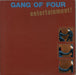 Gang Of Four Entertainment - EX UK vinyl LP album (LP record) EMC3313