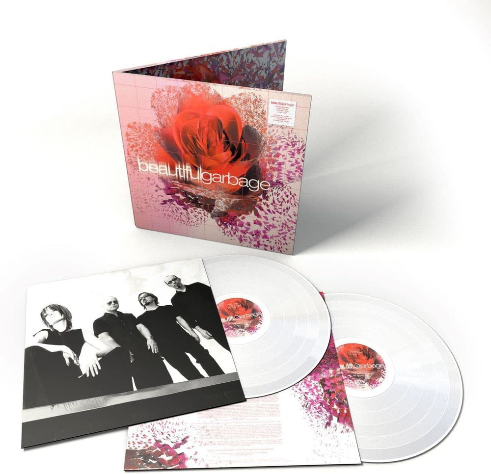 Garbage Beautiful Garbage: Remastered - 140gm White Vinyl - Sealed UK 2-LP vinyl record set (Double LP Album) BMGCAT528DCLP