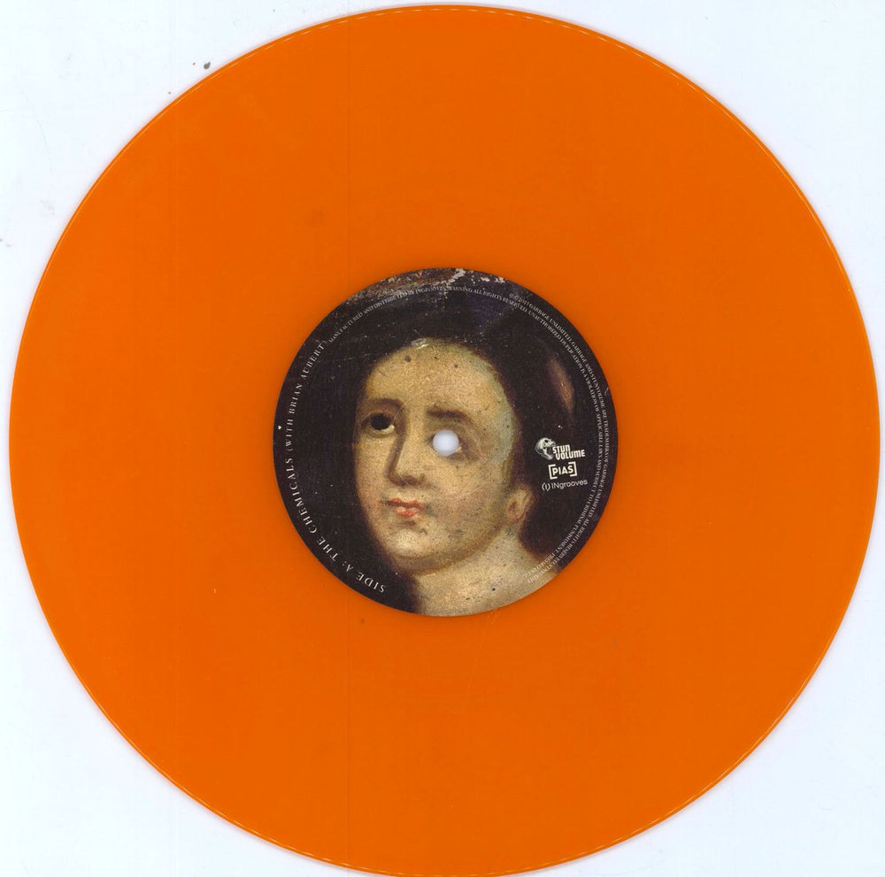 Garbage The Chemicals - Orange - RSD15 UK 10" vinyl single (10 inch record) GBG10TH798333