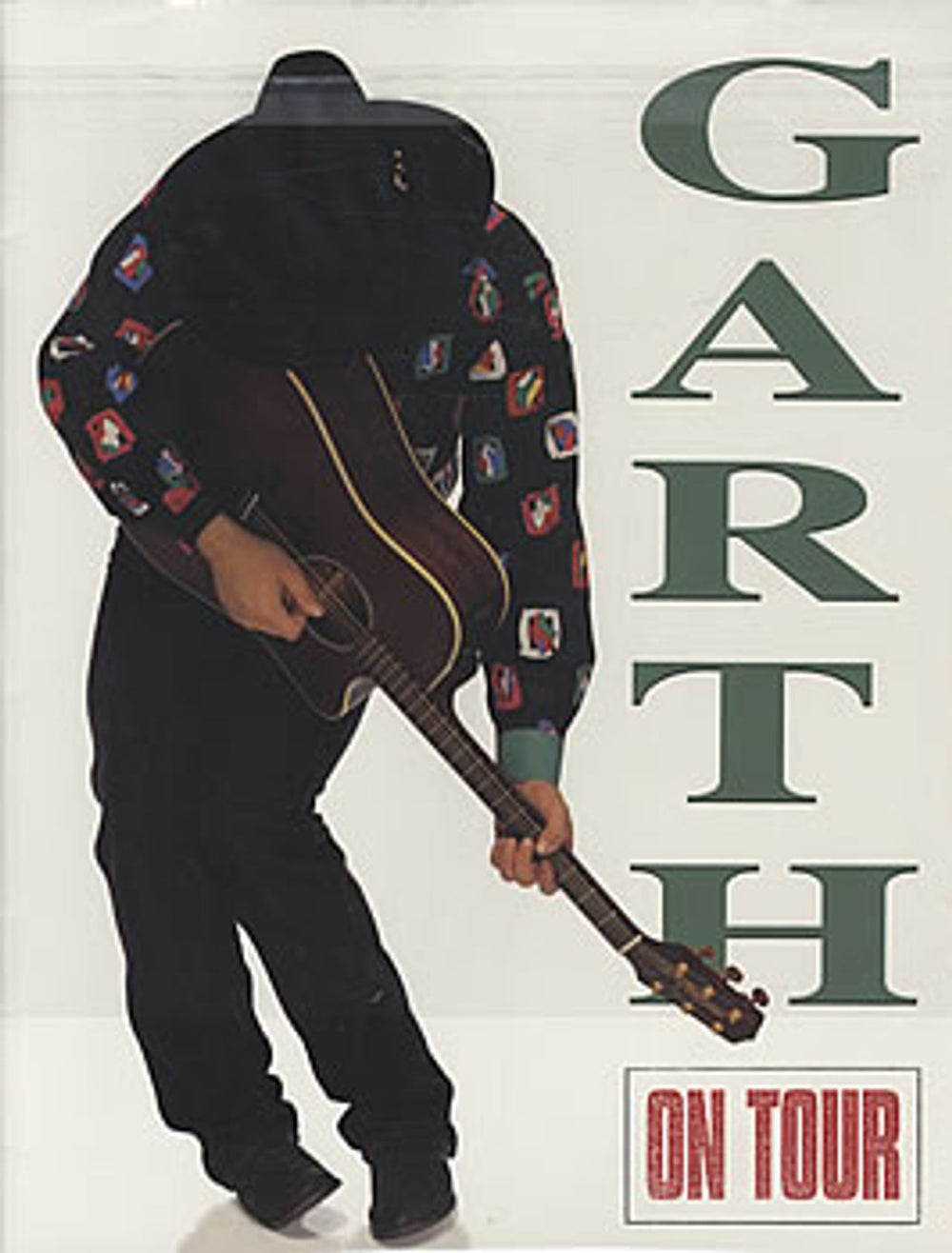 Garth Brooks Garth On Tour US tour programme TOUR PROGRAMME