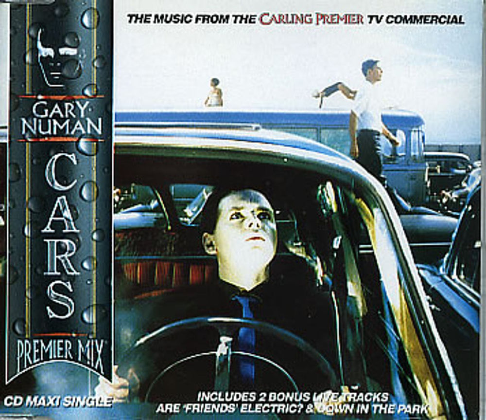 Gary Numan Cars - Premier Mix UK CD single (CD5 / 5") PRMCD1