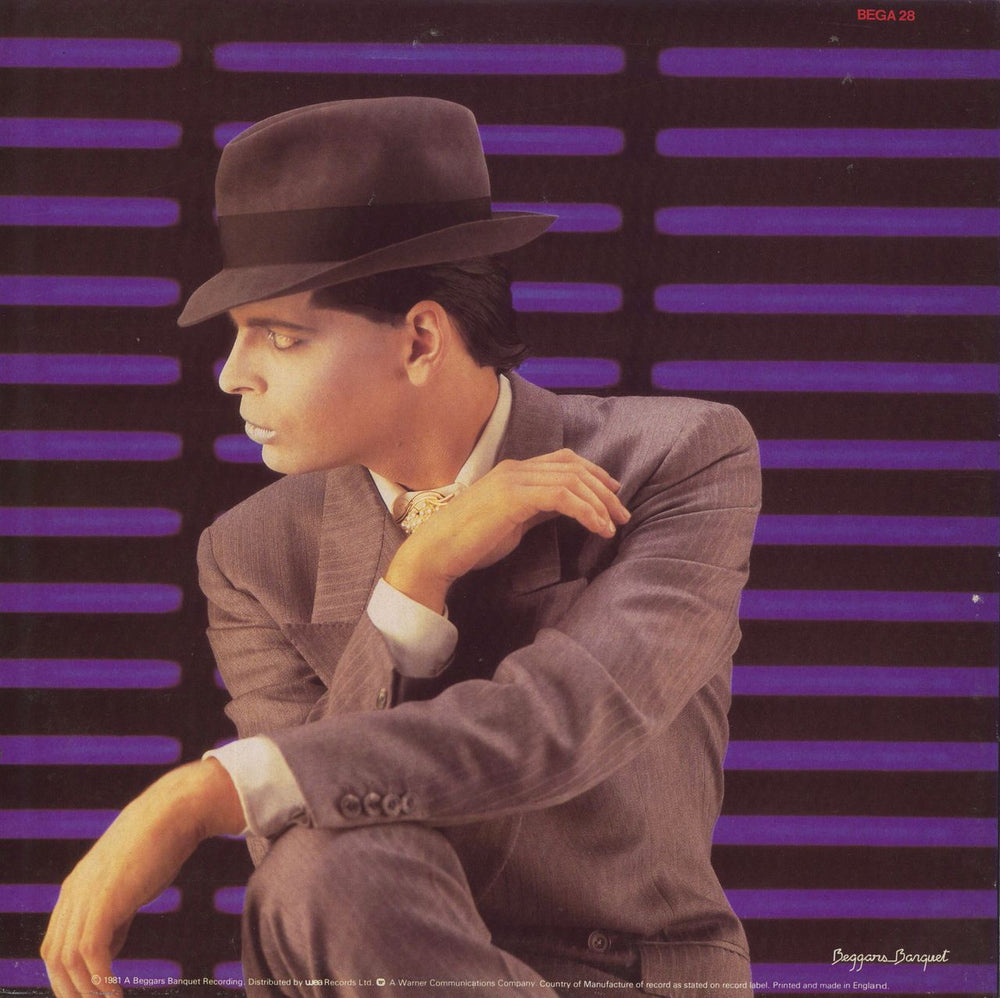 Gary Numan Dance + Poster UK vinyl LP album (LP record)