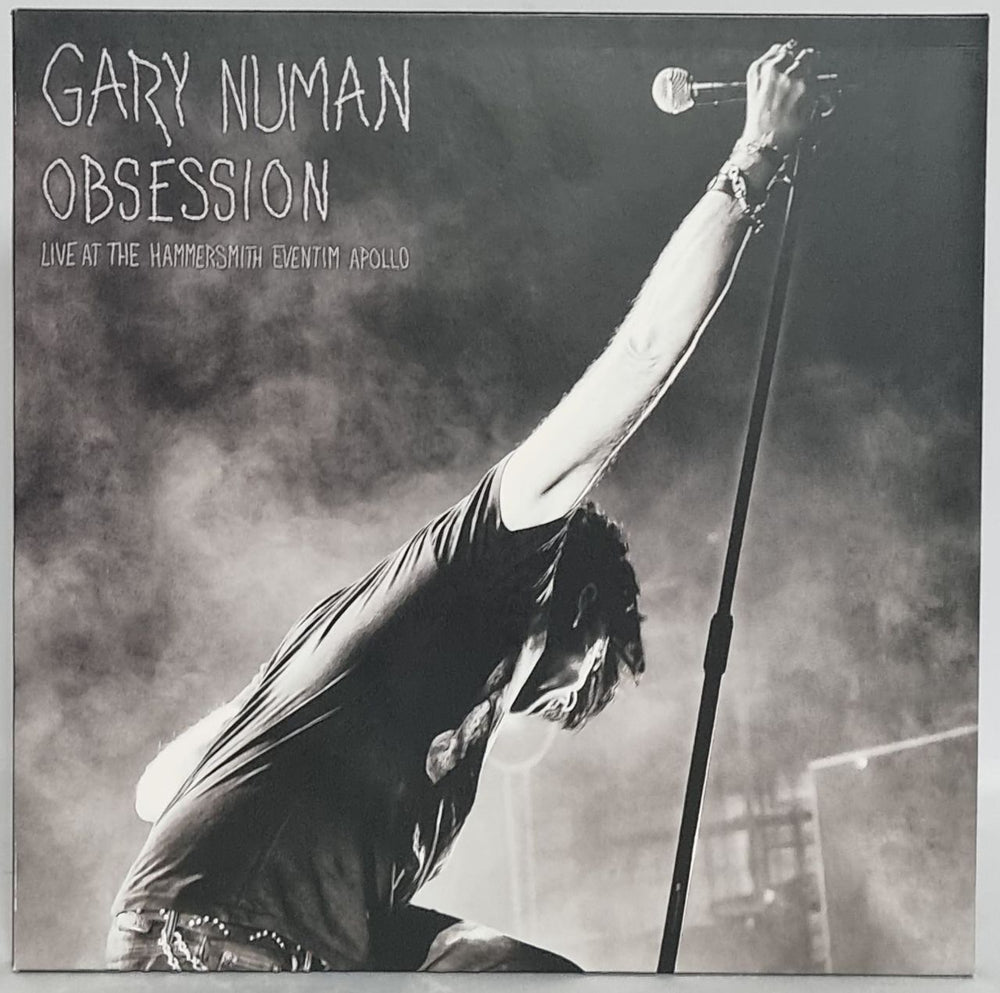 Gary Numan Obsession UK 3-LP vinyl record set (Triple LP Album) MM-VC31604