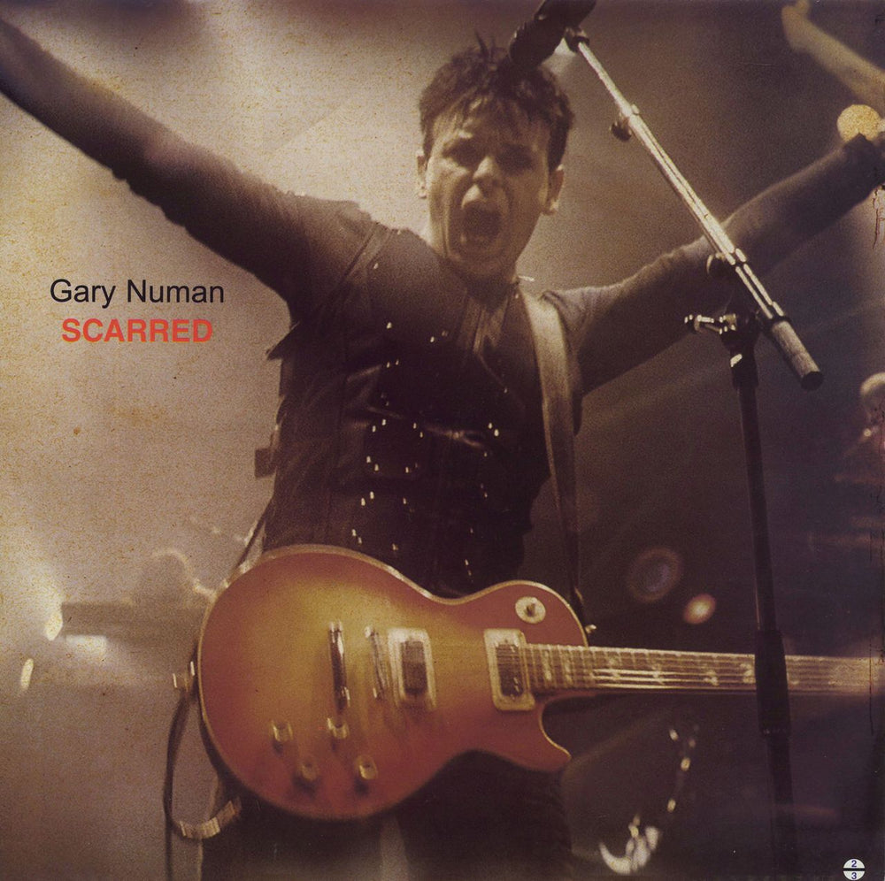 Gary Numan Scarred - Yellow Vinyl - Part 2 UK vinyl LP album (LP record) OTBS2