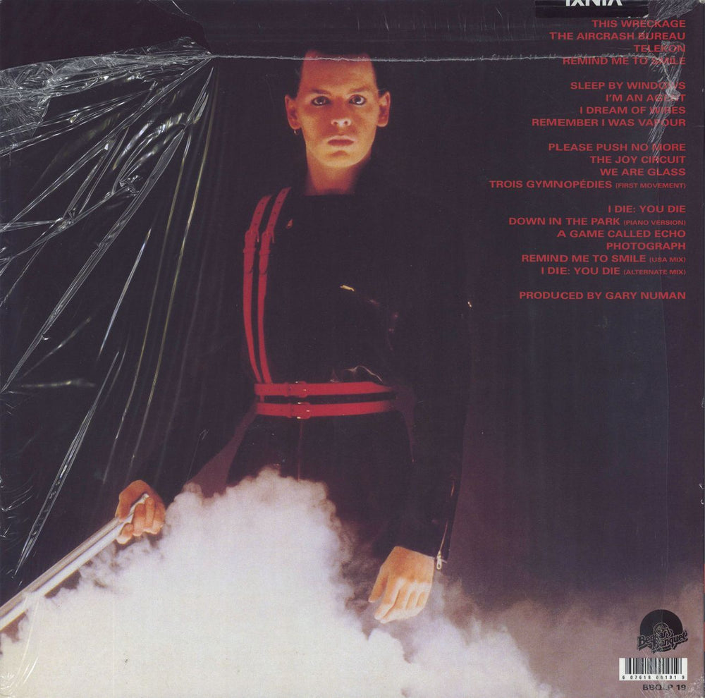 Gary Numan Telekon - Black Vinyl UK 2-LP vinyl record set (Double LP Album) 607618001919