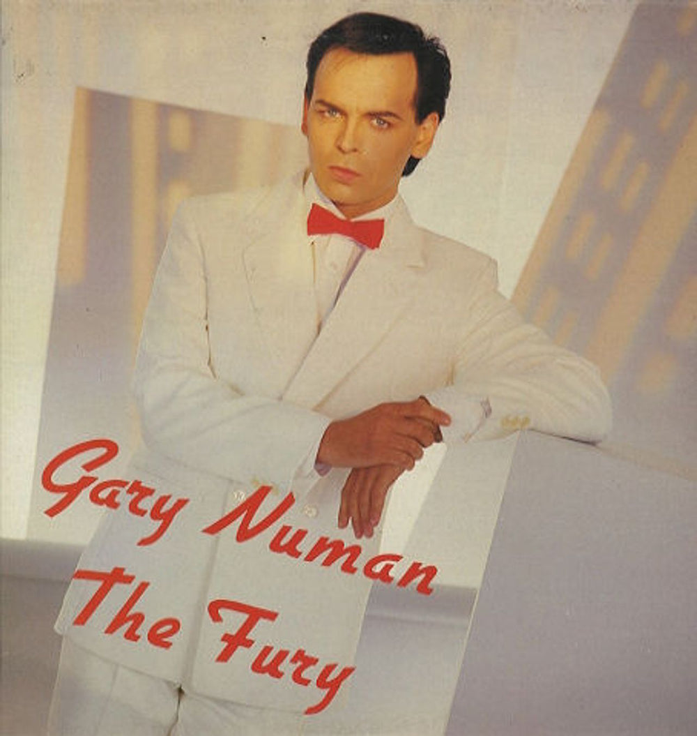 Gary Numan The Fury UK vinyl LP album (LP record) NUMA1003