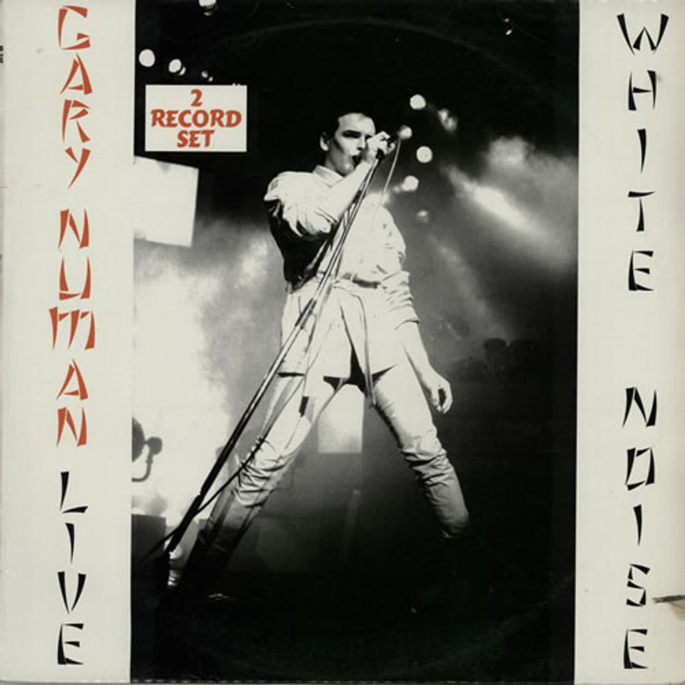 Gary Numan White Noise Australian 2-LP vinyl record set (Double LP Album) JB215