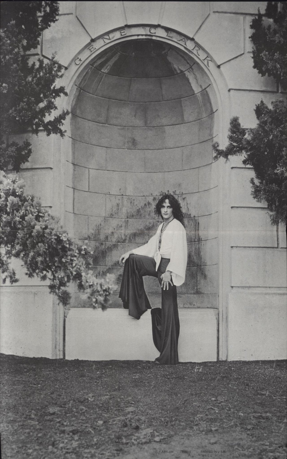 Gene Clark No Other + Poster - Promo US Promo vinyl LP album (LP record)