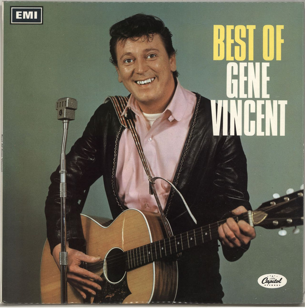 Gene Vincent Best Of Gene Vincent UK vinyl LP album (LP record) T20957