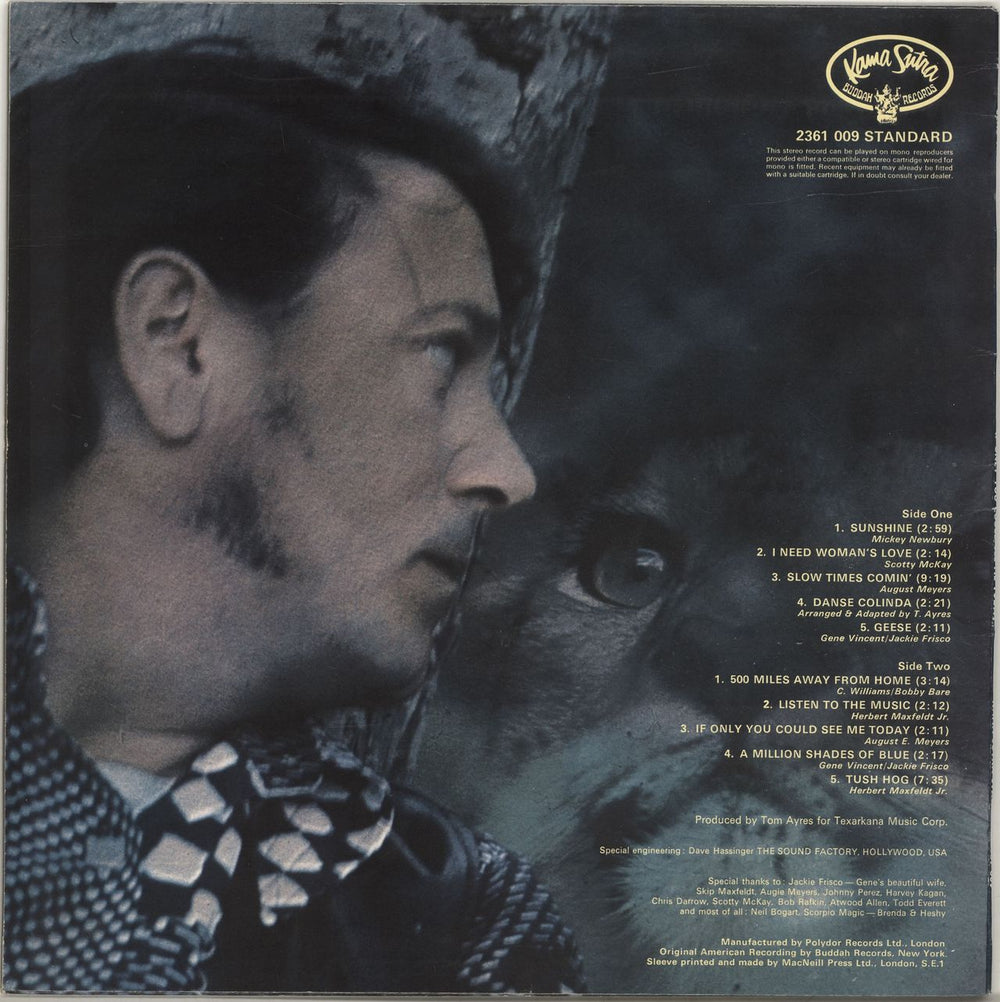 Gene Vincent If Only You Could See Me Today UK vinyl LP album (LP record)