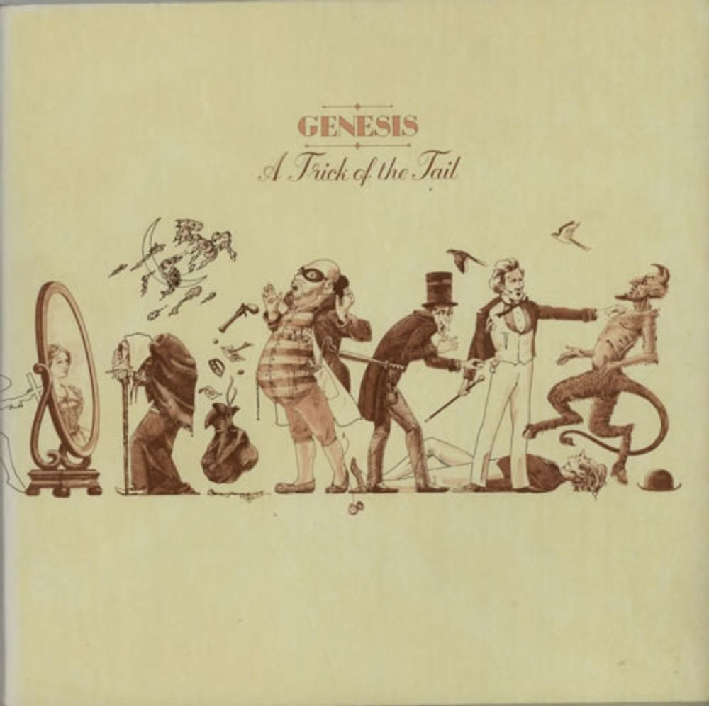 Genesis A Trick Of The Tail - 1st - Dutch Sleeve - EX UK vinyl LP album (LP record) CDS4001