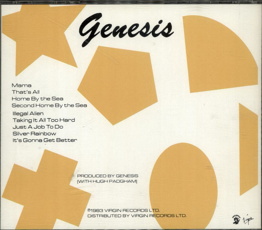 Genesis Genesis UK CD album (CDLP)