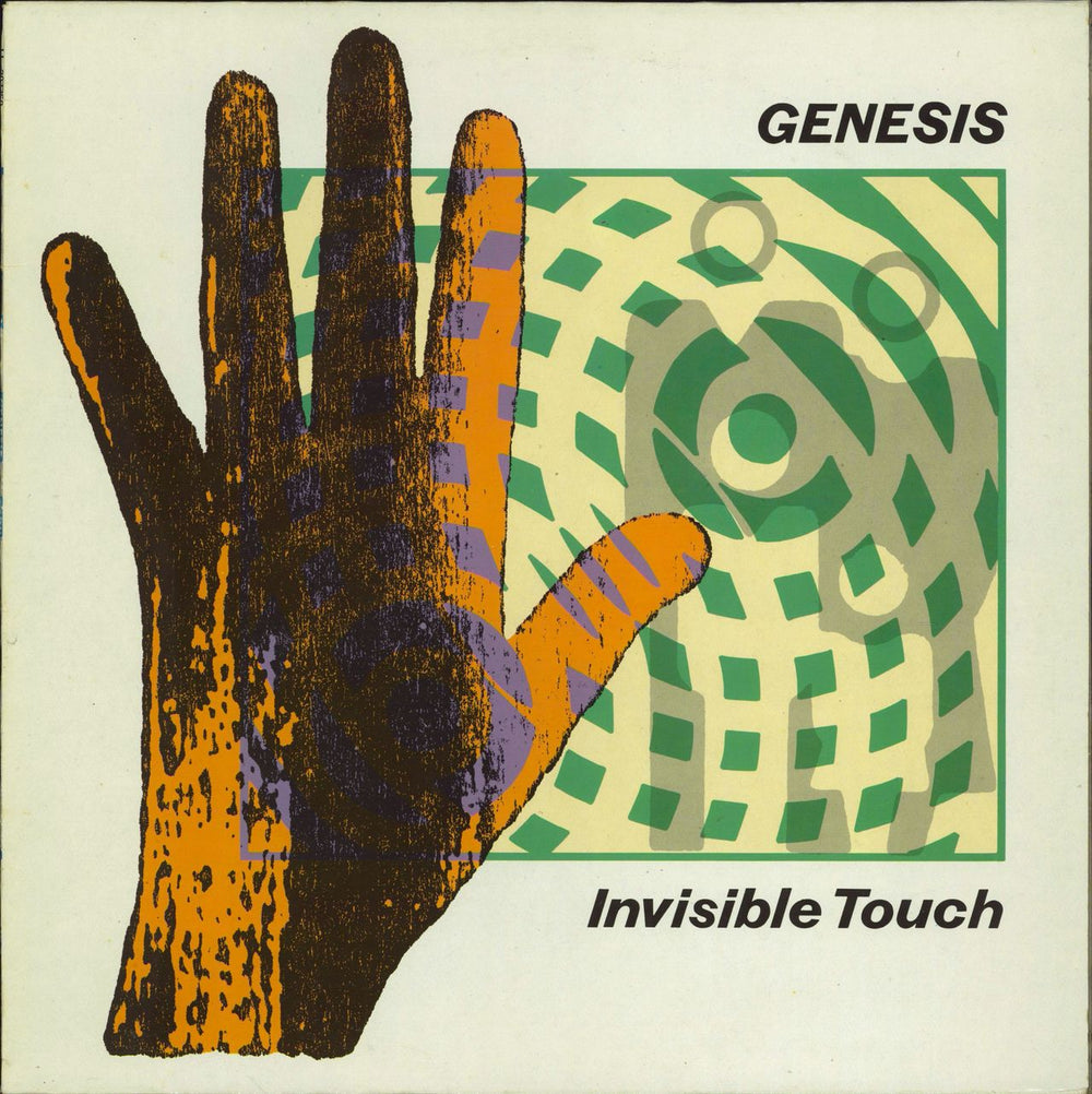 Genesis Invisible Touch Spanish vinyl LP album (LP record) LL207750