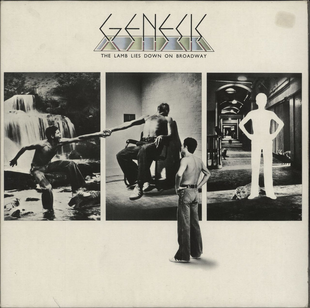 Genesis The Lamb Lies Down On Broadway - 3rd - EX UK 2-LP vinyl record set (Double LP Album) CGS101