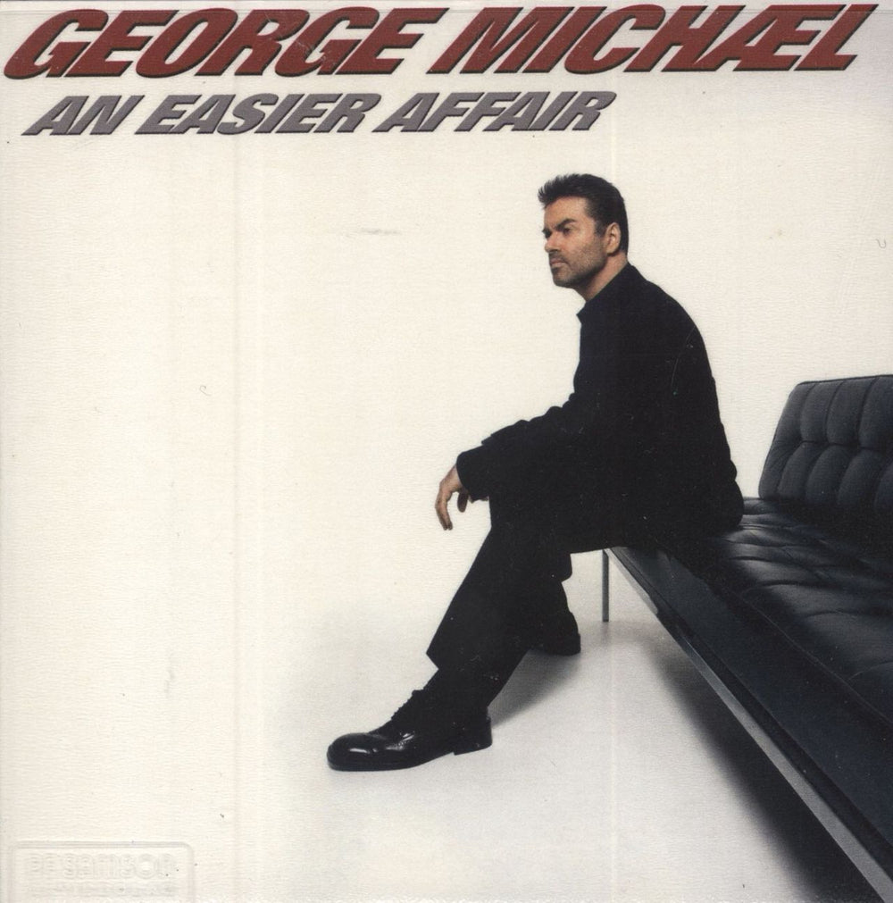 George Michael An Easier Affair Swedish Promo CD single (CD5 / 5") SONYBMGPROM17