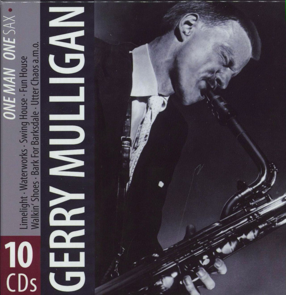 Gerry Mulligan One Man One Sax UK CD Album Box Set