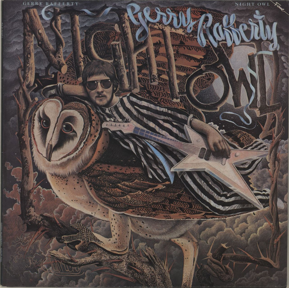 Gerry Rafferty Night Owl UK vinyl LP album (LP record) FA4131471