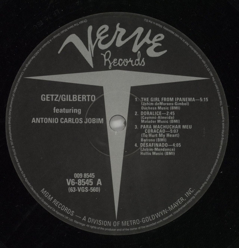 Getz / Gilberto Getz / Gilberto - 180gm + Booklet German vinyl LP album (LP record) GY2LPGE821560