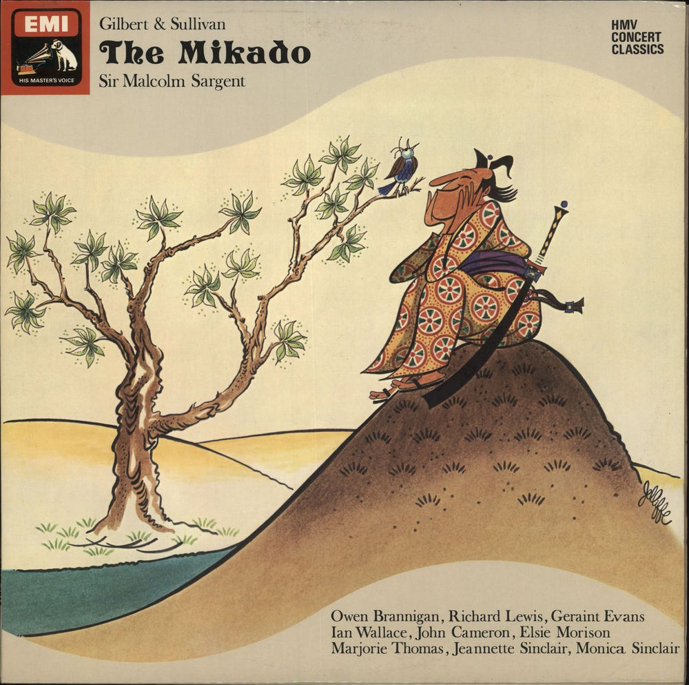 Gilbert & Sullivan The Mikado UK 2-LP vinyl record set (Double LP Album) SXDW3019